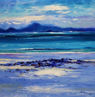 Mull from Tiree 24x24